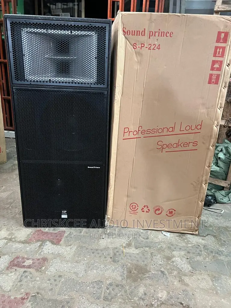 Sound Prince SP-224 Double Professional Speaker -Pair