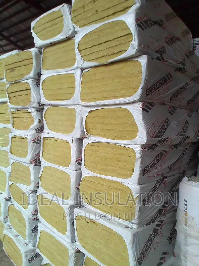 ZPOR Rockwool Slab Insulation Without Aluminium Foil 100mm