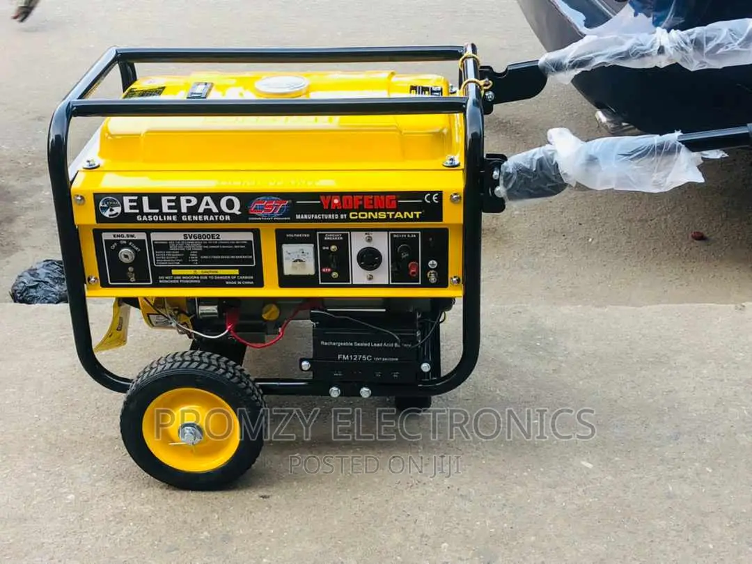 Elepaq Constant 4.5kva Petrol Generator 100% Copper Coil