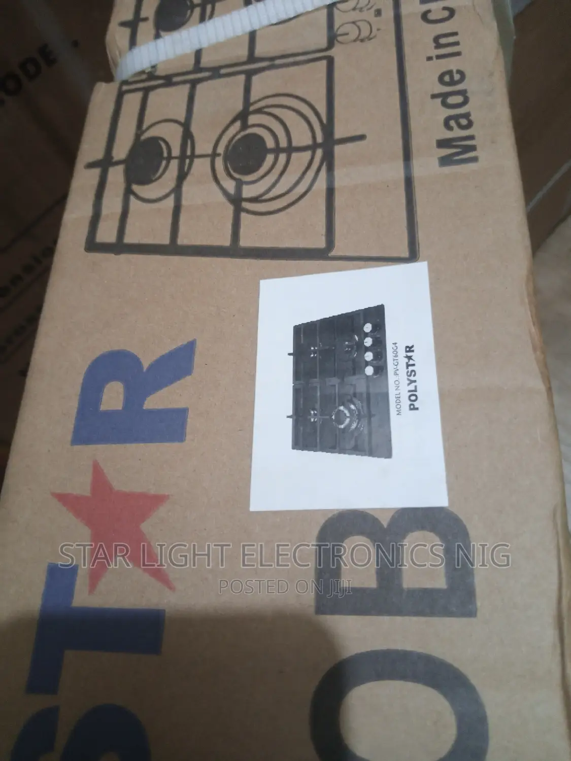 In-built Gas Cooker 4 Burners