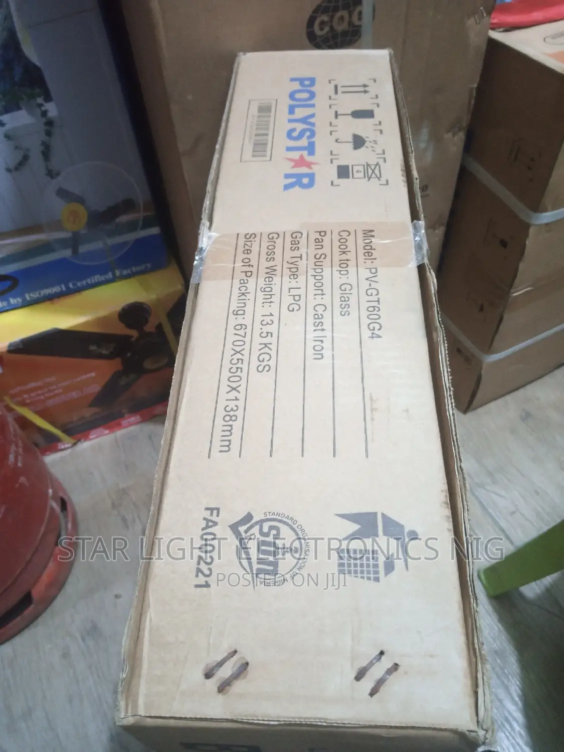 In-built Gas Cooker 4 Burners