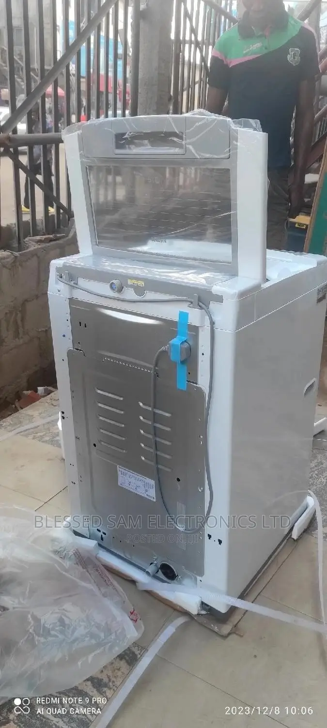 LG Inverter Washing Machine 8kg Top Loader Automatic 2 Yrs