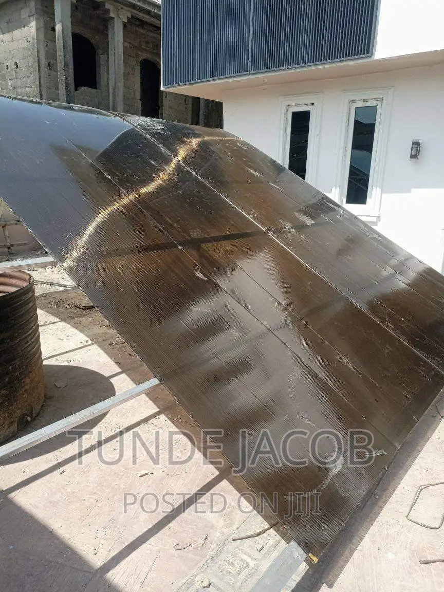 Carport Made With Galvanize Steel and Dampalon Sheets