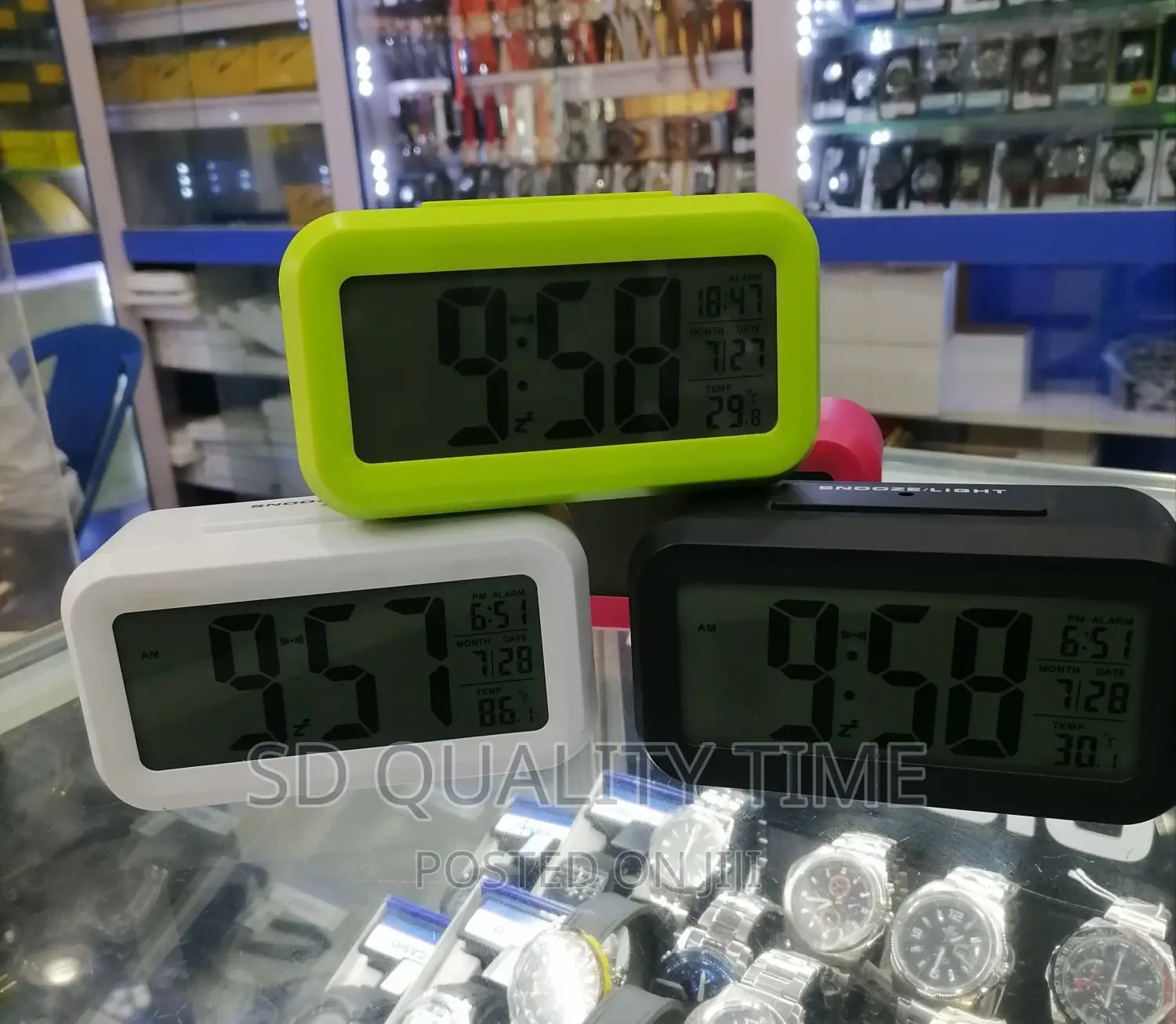 Digital Table Alarm Clocks