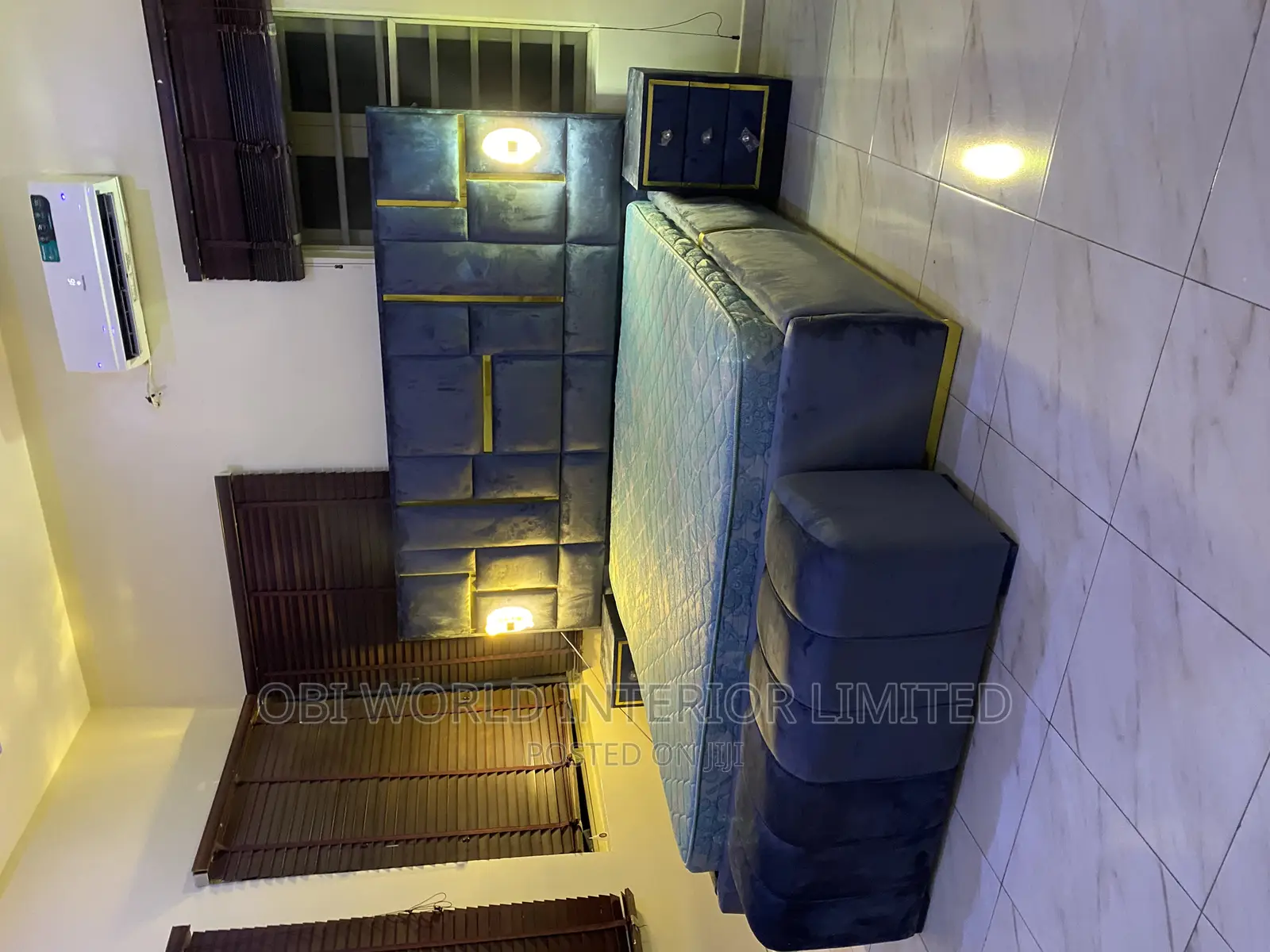 New Design Master Bed Frame 6by6 With Light