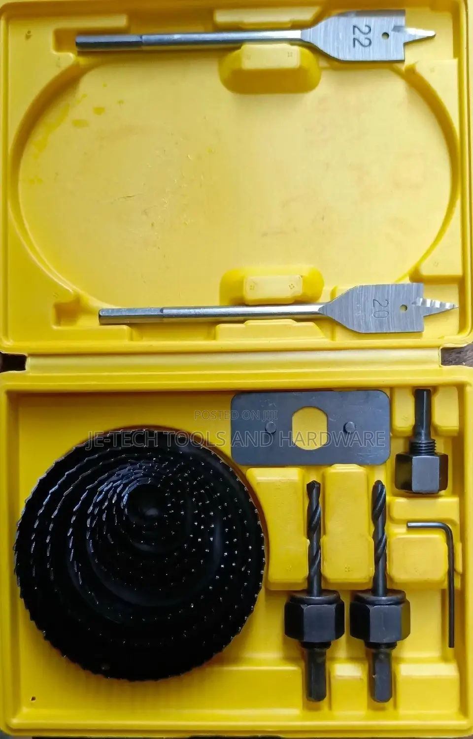Wood Hole Saw Kit Set - 18pcs