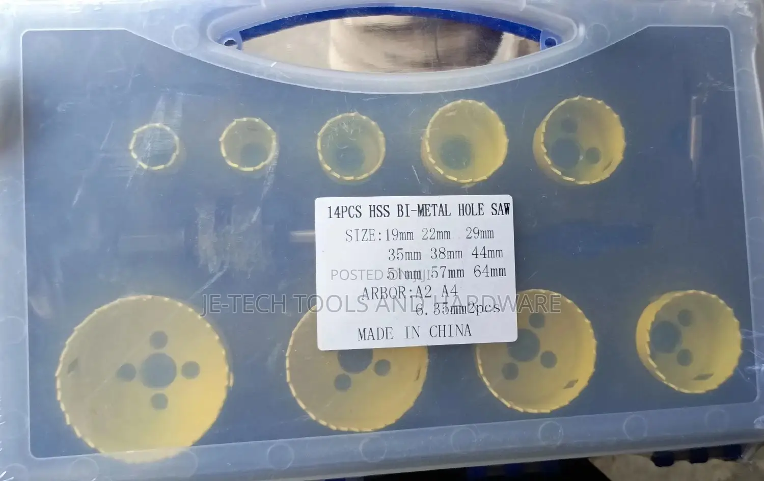 14pcs HSS Bi- Metal Hole Saw