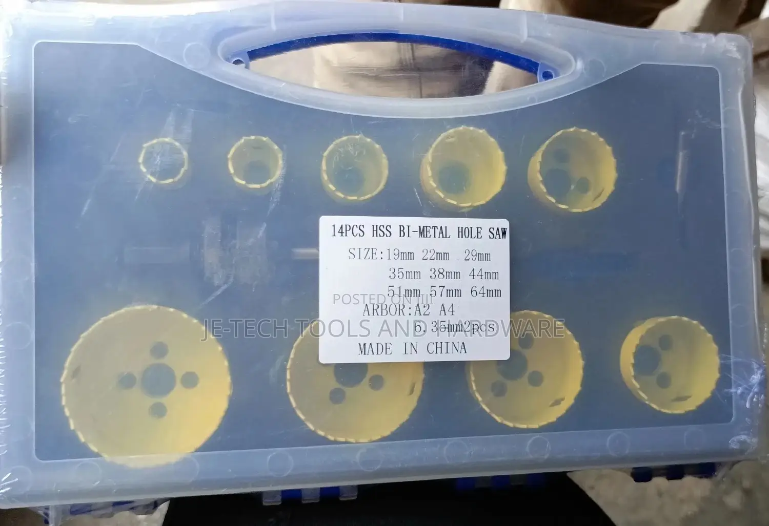 14pcs HSS Bi- Metal Hole Saw