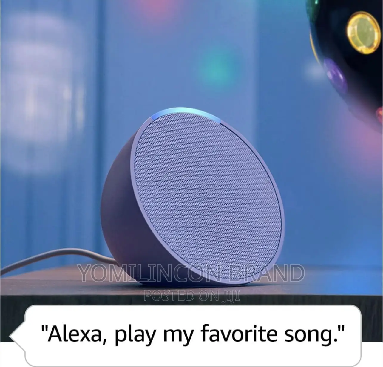 Echo Pop | Full Sound Compact Smart Speaker With Alexa
