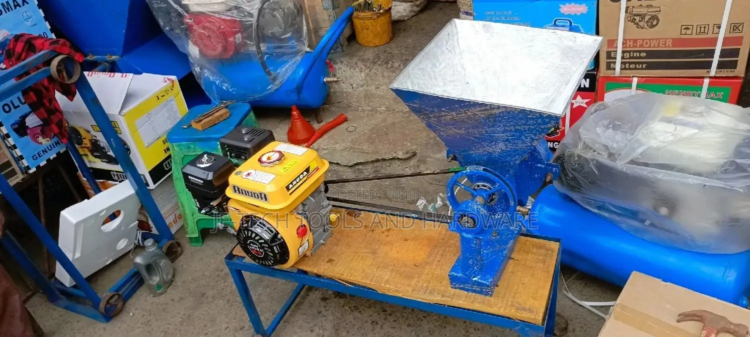 Grinding Mill With Gx 200 Petrol Engine Big Mill Pan-13hp