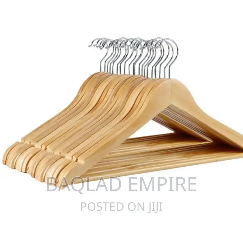 10pcs Solid Wood Storage Hanger