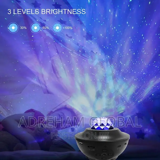 Starry Projector Led Night Light With Remote Control