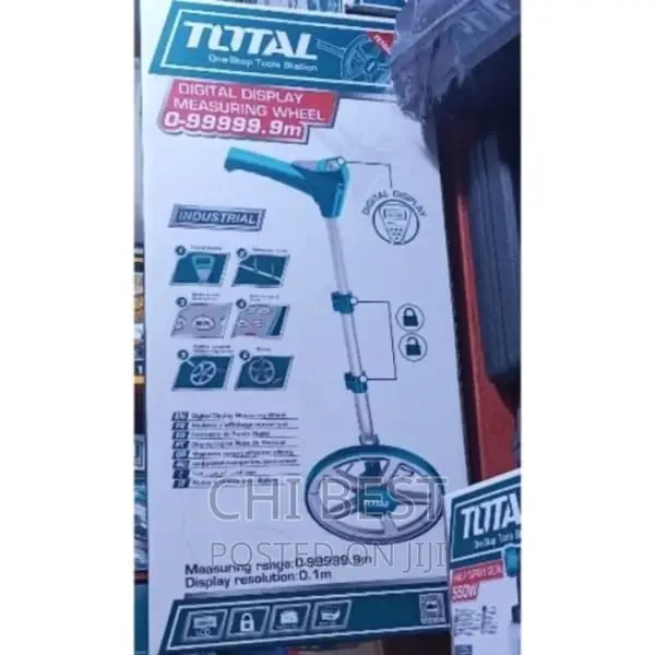 Total Digital Display Distance Measuring Wheel
