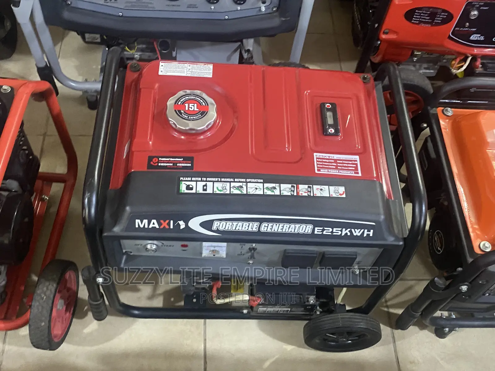 Maxi 2.5 Kilowatt 3.5kva Automatic Generator E25wh