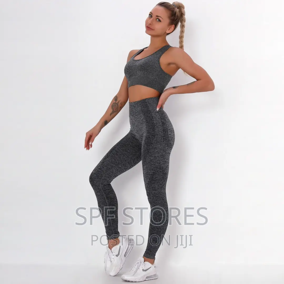 Female Gym Singlet and Long Gym Suit