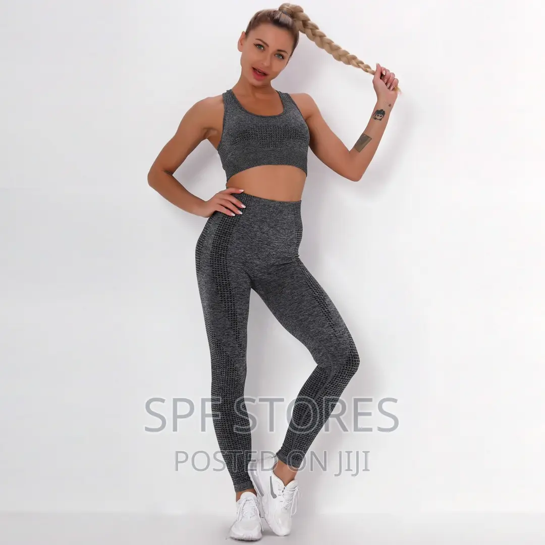 Female Gym Singlet and Long Gym Suit