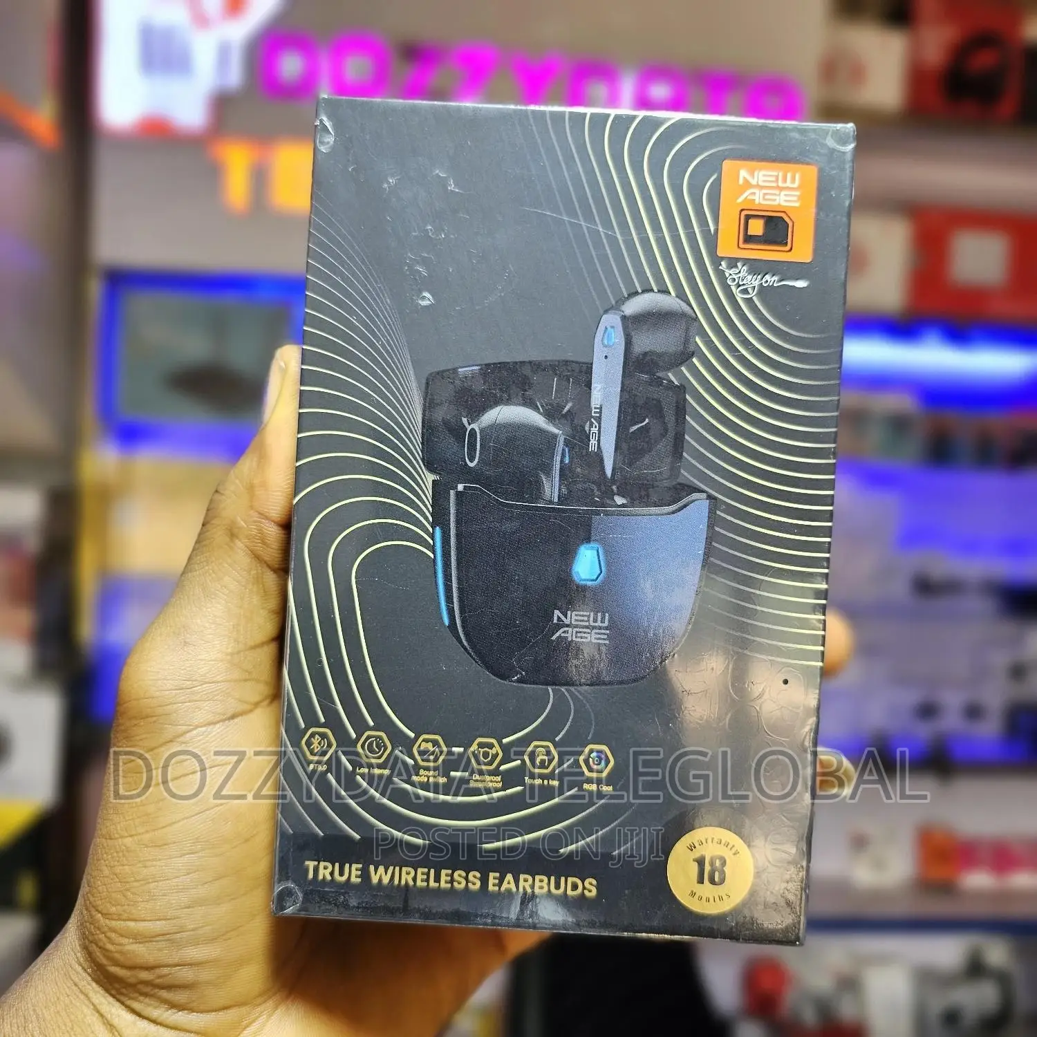 New Age Iron Man Super Wireless Stereo Earbuds