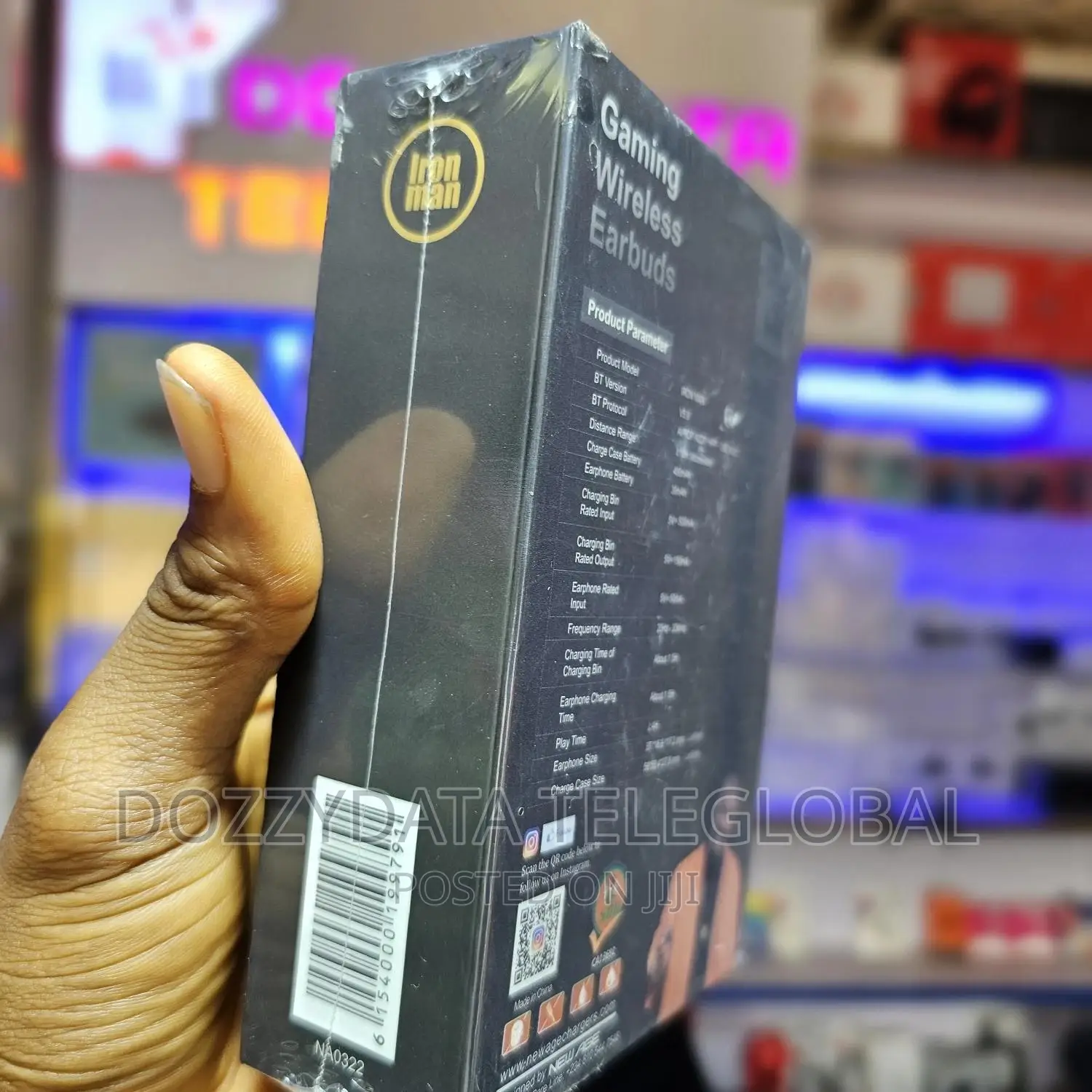 New Age Iron Man Super Wireless Stereo Earbuds