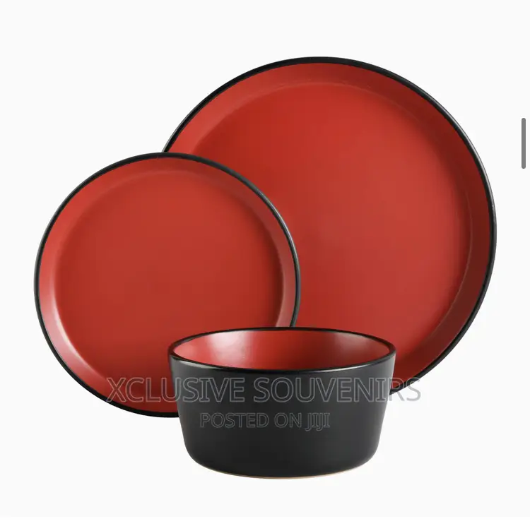 16pcs Stoneware Dinnerware Set, Service of 4