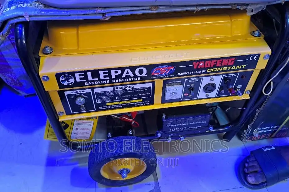 5kva Original Elepaq Constant Generator With100%Copper Coir