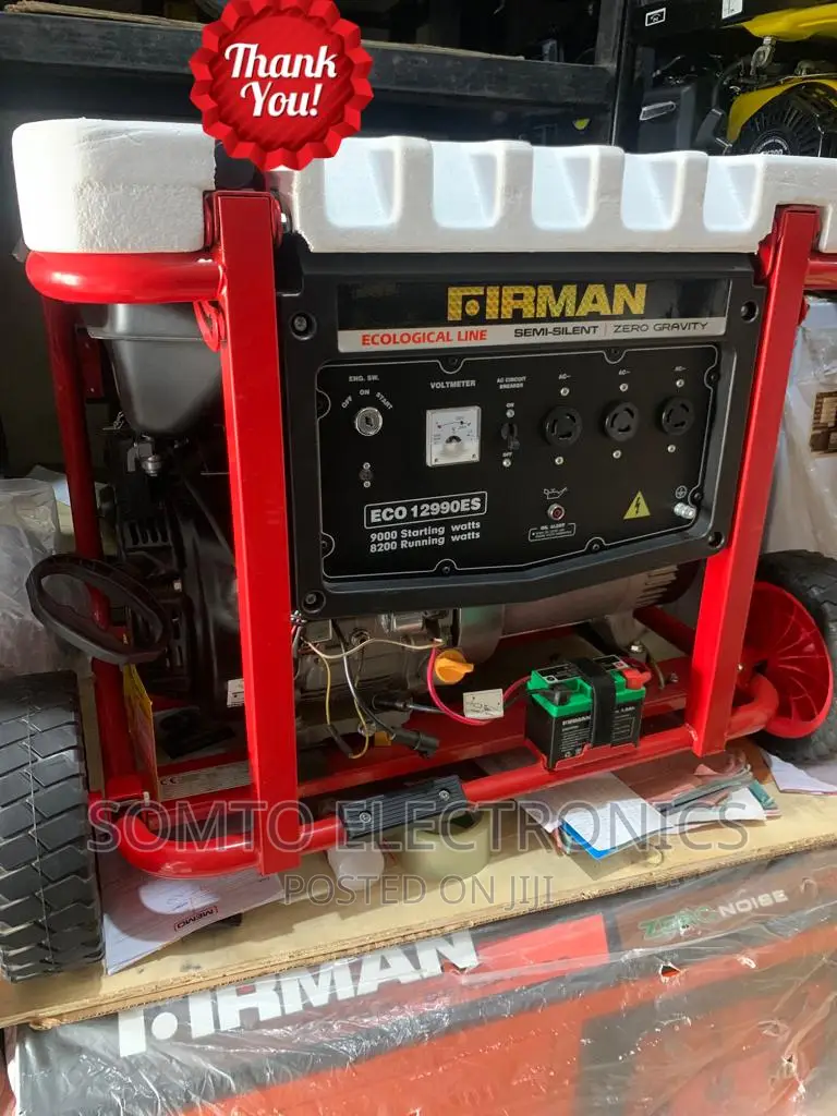 10kva Original Fireman Generator ECO12990ES With100 %Copper