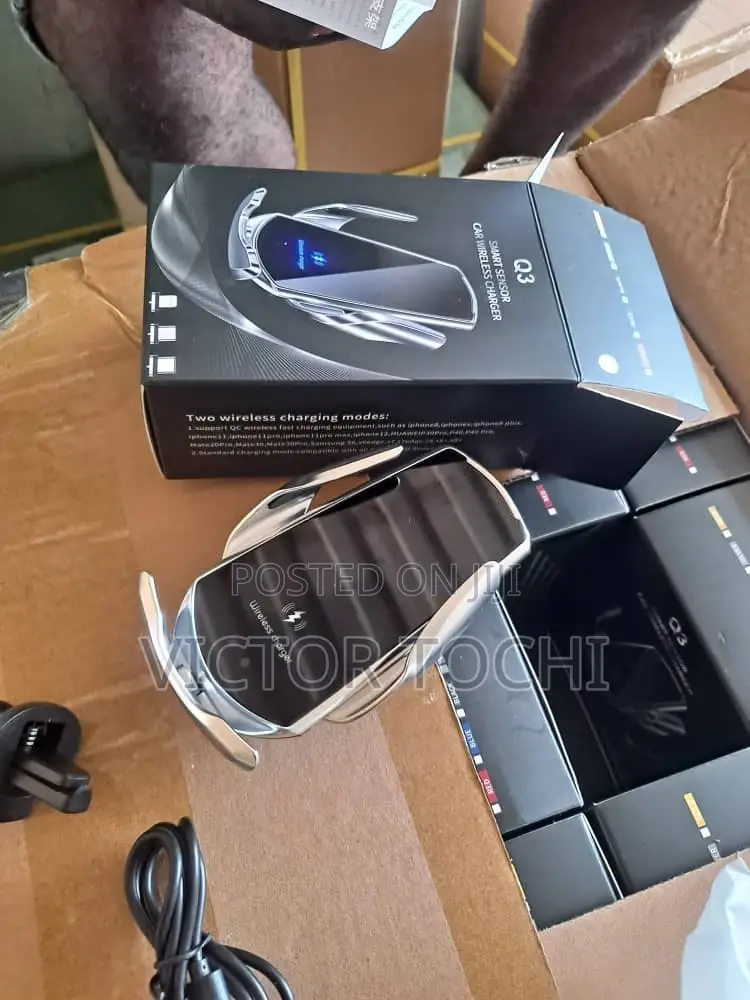 Car Wireless Phone Charger and Sensor Holder