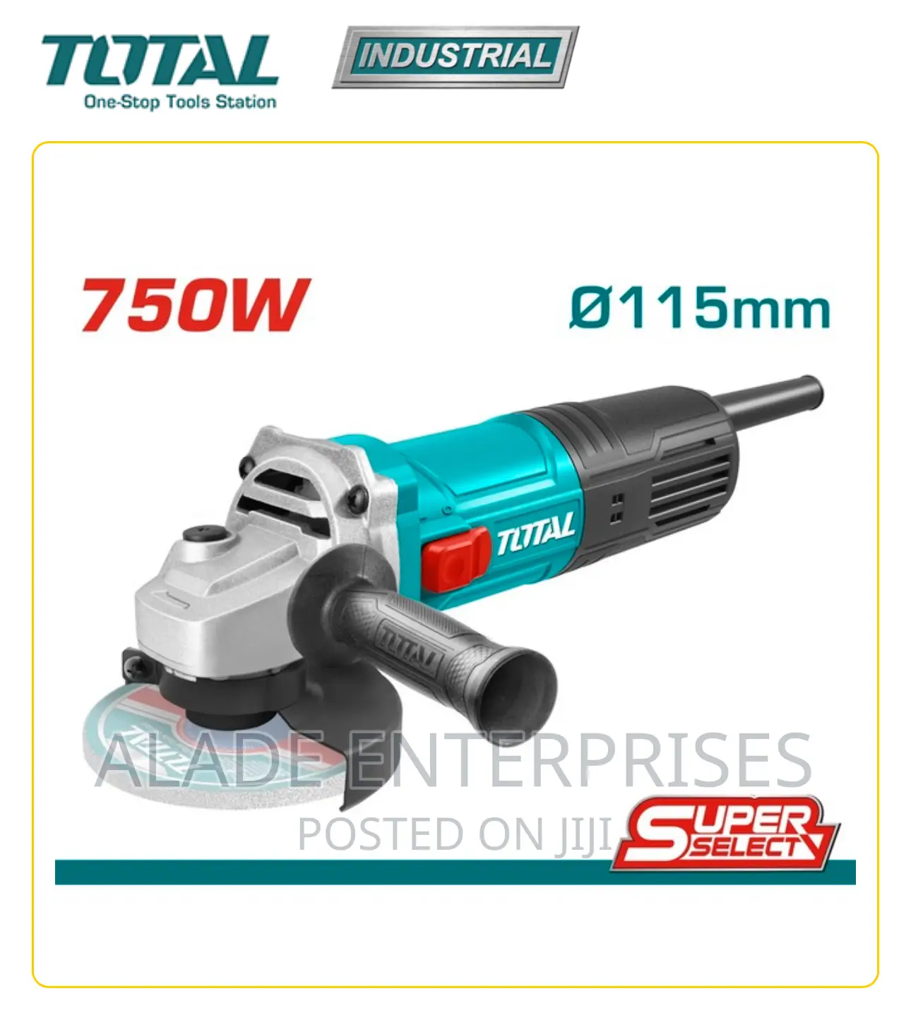 Total Angle Grinder 750w - Tg10711