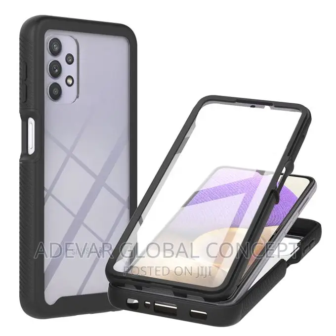 Samsung Galaxy A32 5G Case Transparent Full Body Back Pouch