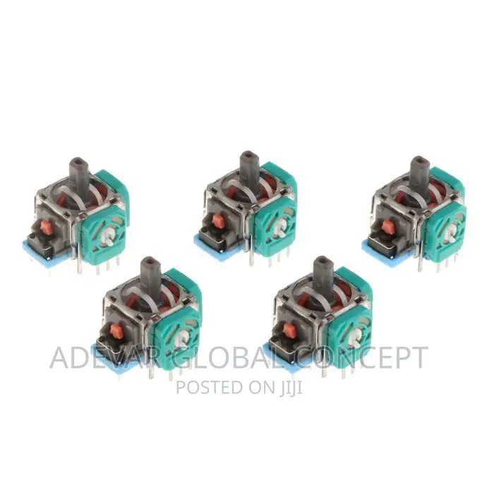 5 PCS 3d Analog Joystick Wireless Controller Rocker for Ps4