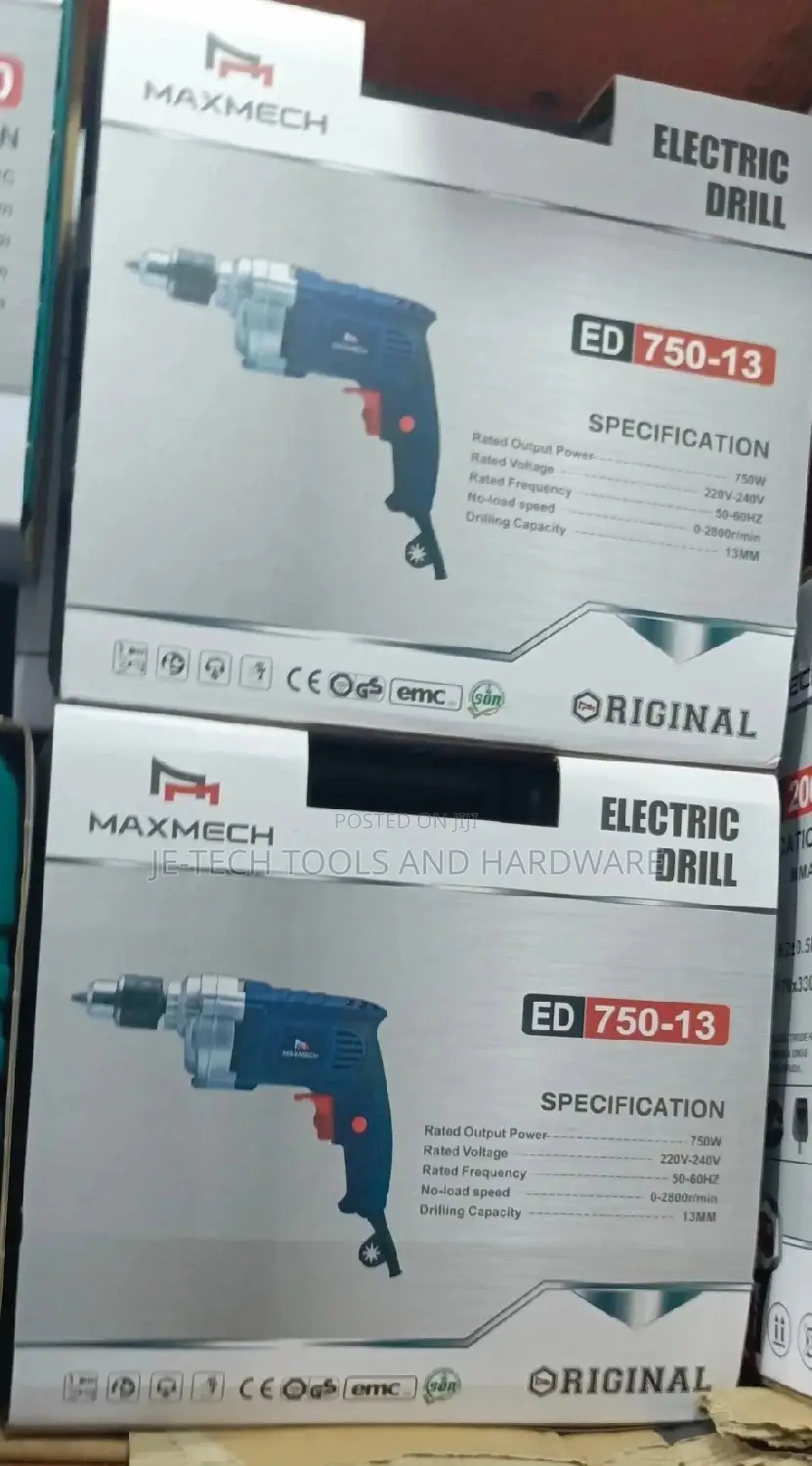 Maxmech Electric Drill 750-13mm -