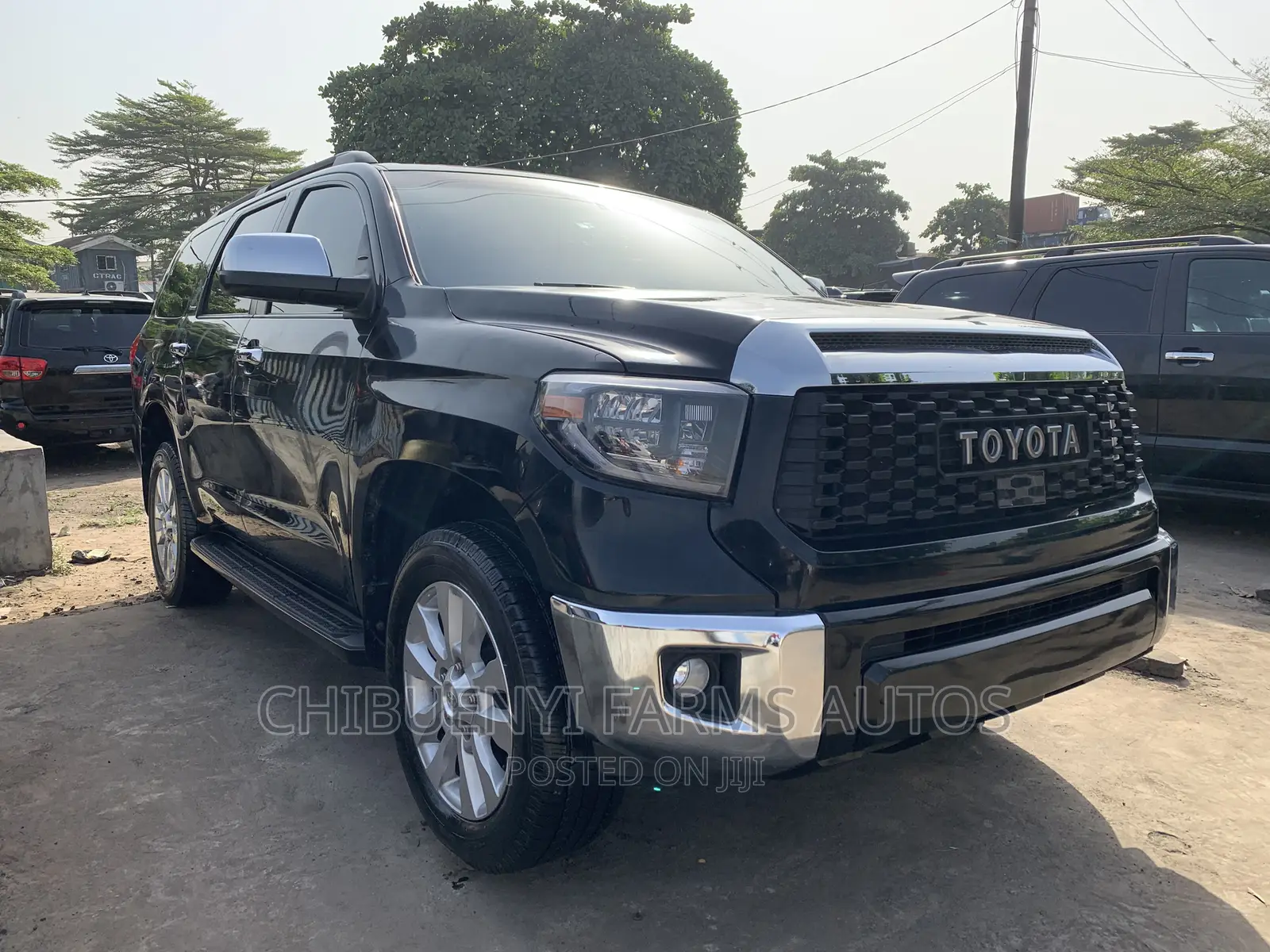 Toyota Sequoia Platinum w/FFV 4x4 2018 Black