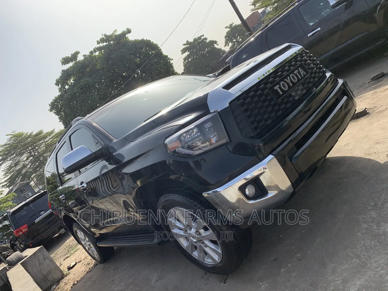Toyota Sequoia Platinum w/FFV 4x4 2018 Black