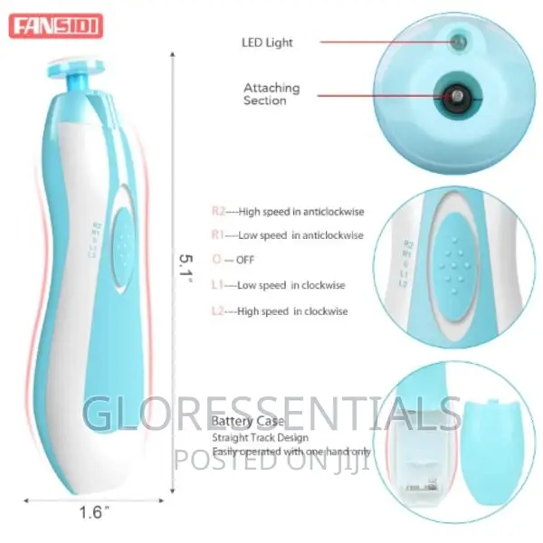 Electric Baby Children Nail Trimmer Set
