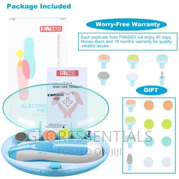 Electric Baby Children Nail Trimmer Set