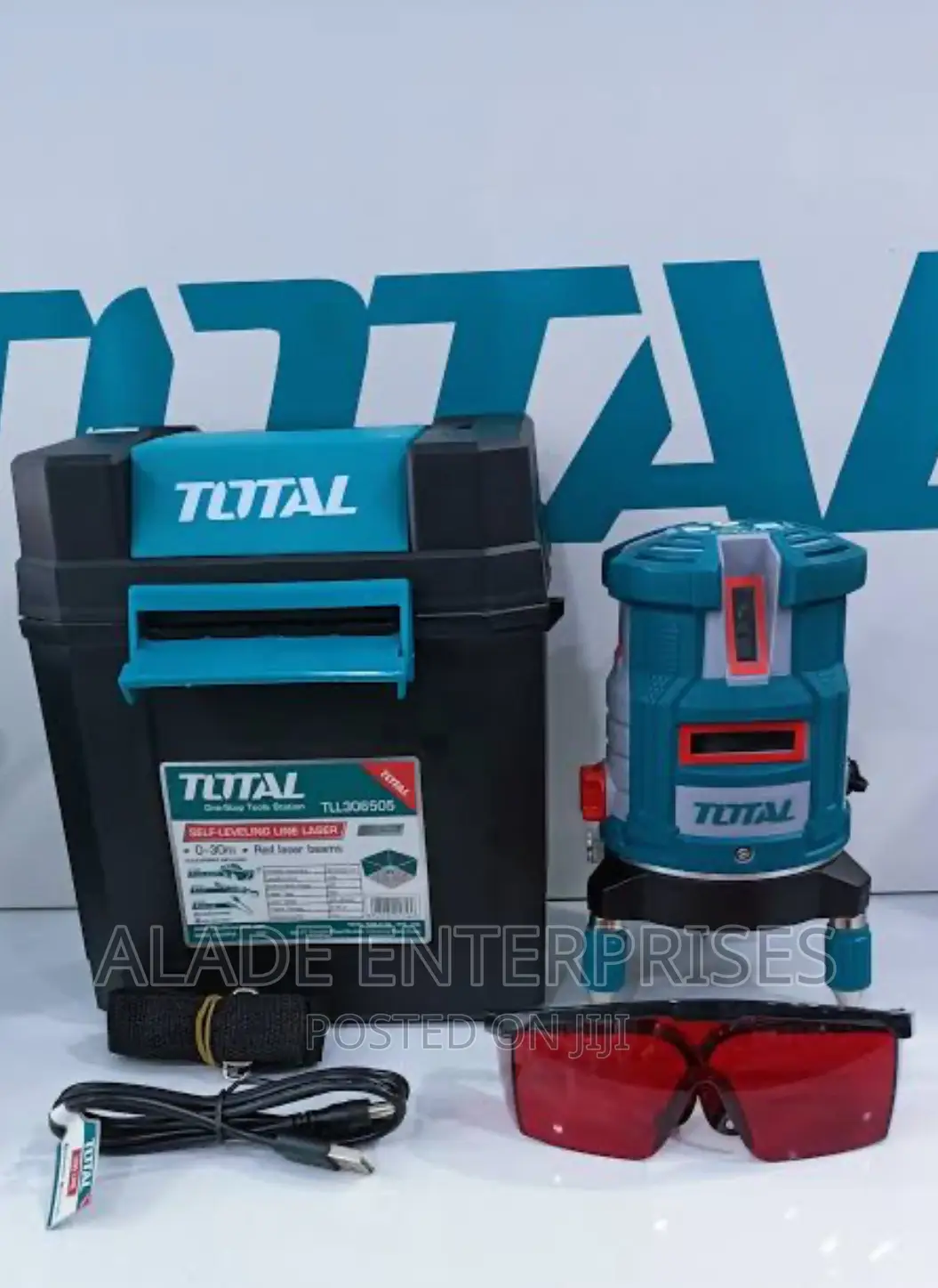 Total Self-leveling Red Laser Beam Industrial Set With Stand