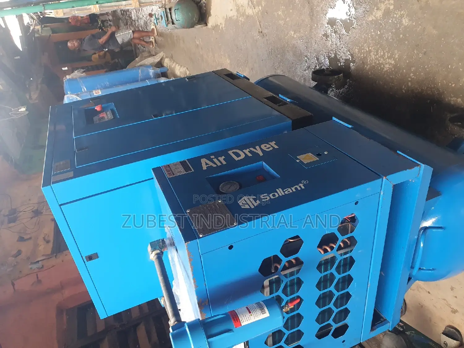 30hp Screw Air Compressor With 500l Tank And Air Dryer