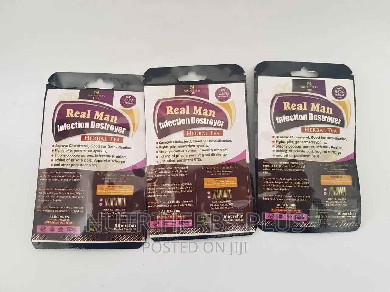 Real Man Infection Destroyer: Flushes All STDS From The Body