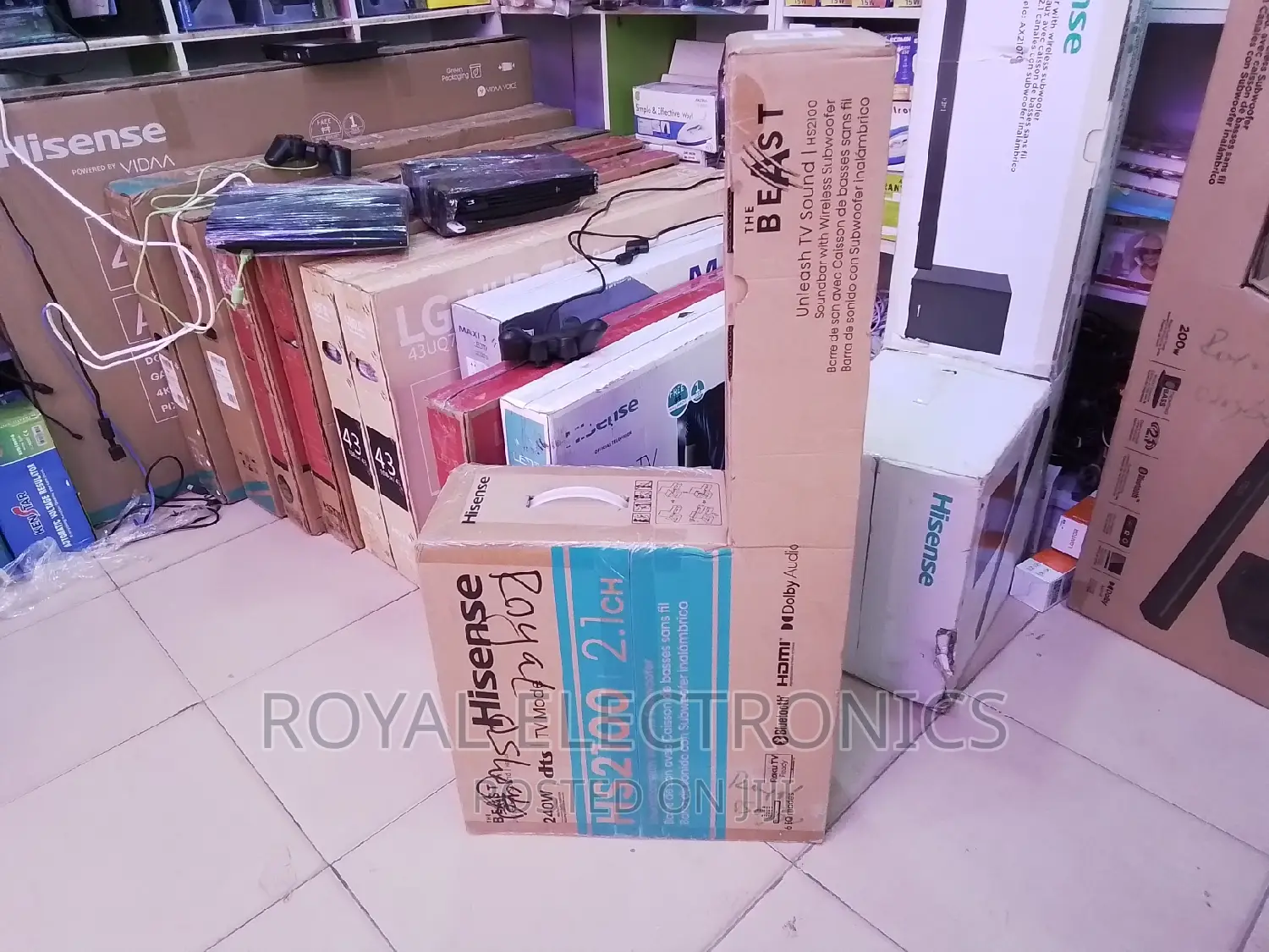 Brand New Hisense Sound Bar 240watt With Warranty