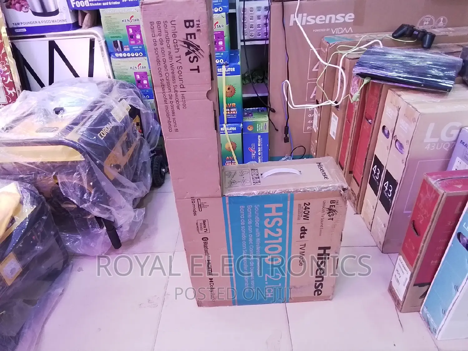 Brand New Hisense Sound Bar 240watt With Warranty