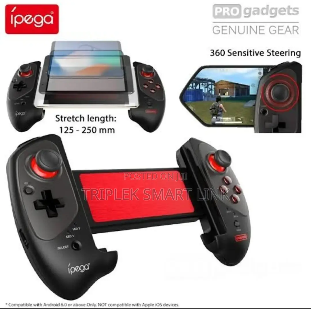 Ipega Wireless Retractable Controller For Phones, Tablets