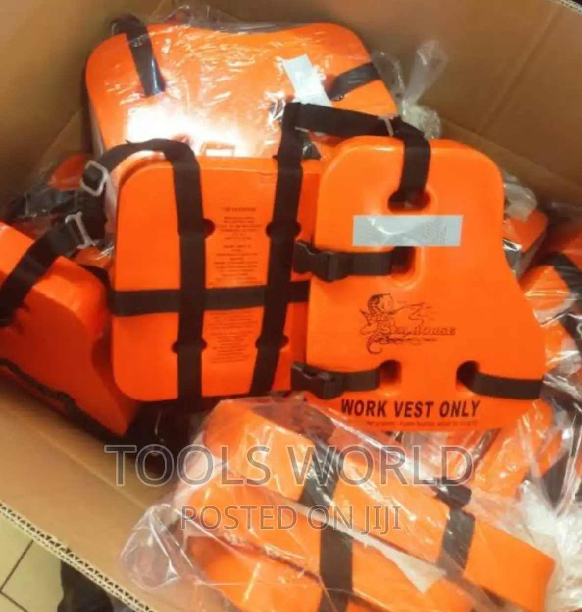 WV-10 The Seahorse Universal Size Work Vest With Reflective