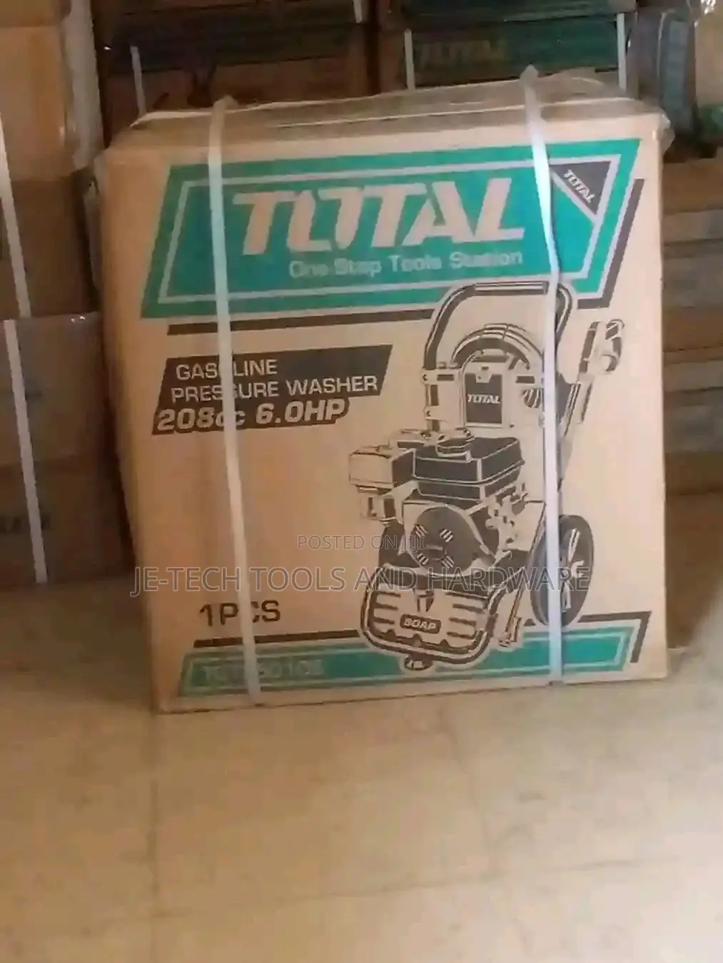 Total Industrial High Pressure Washer 6HP