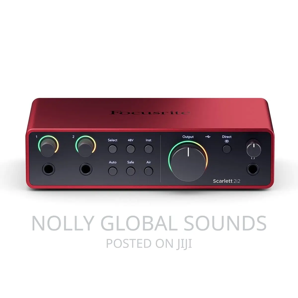 Focusrite Scarlett 2i2 Studio 4th Gen Usb Soundcard With Mic