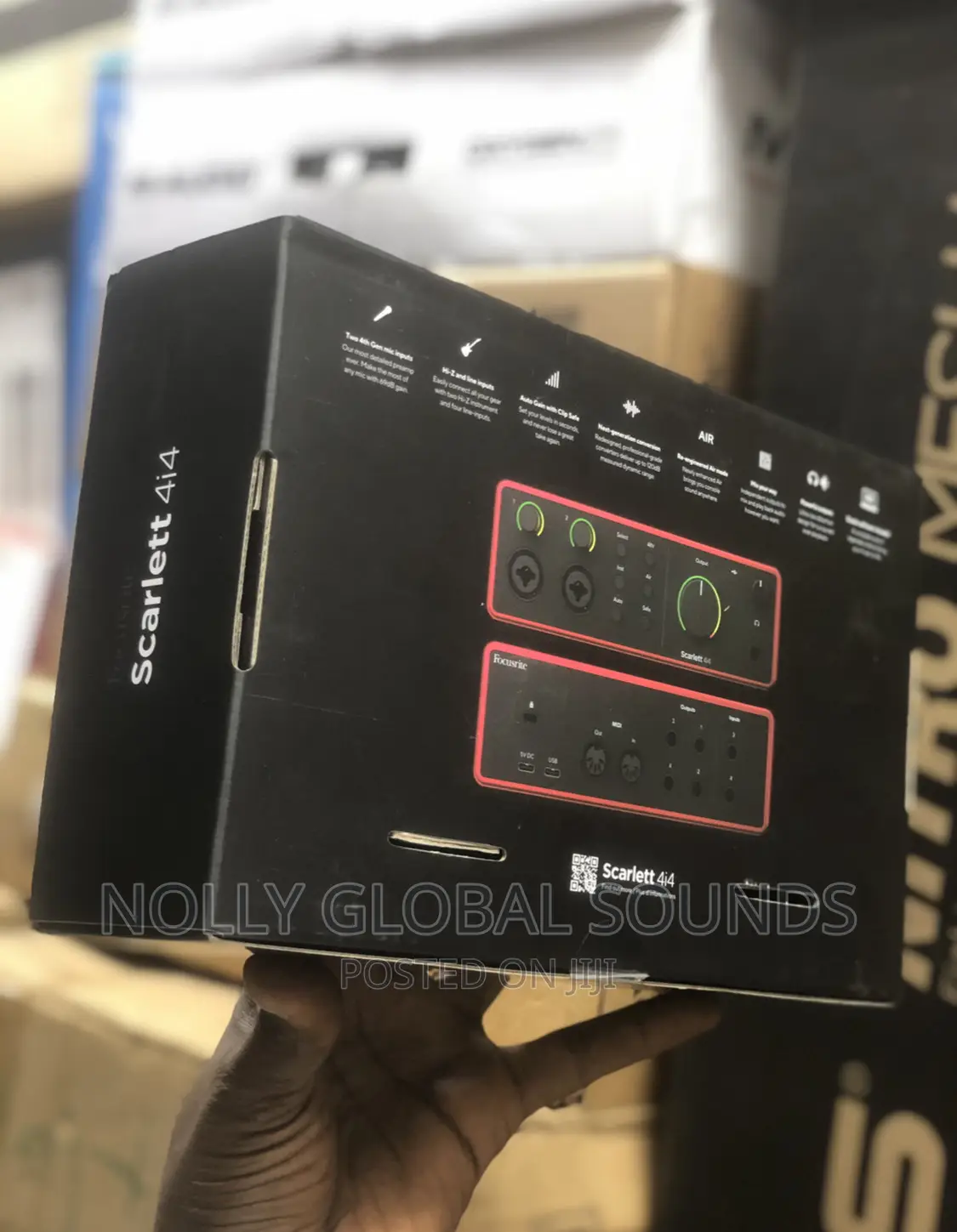 Focusrite Scarlett 4i4 4th Gen Usb Audio Interface