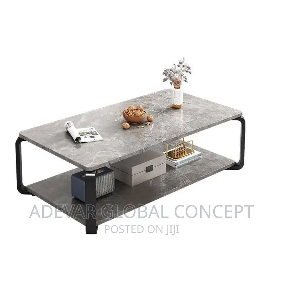 Luxury Nordic Style Faux Marble Design Center Table 100cm