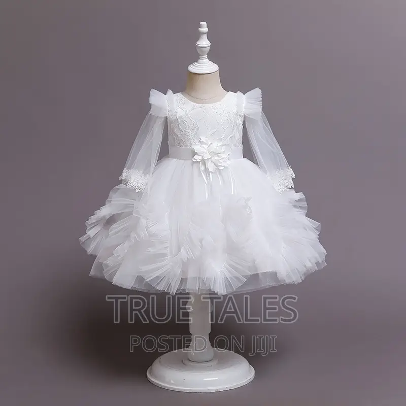 Girls Frilly Ballgown Dress