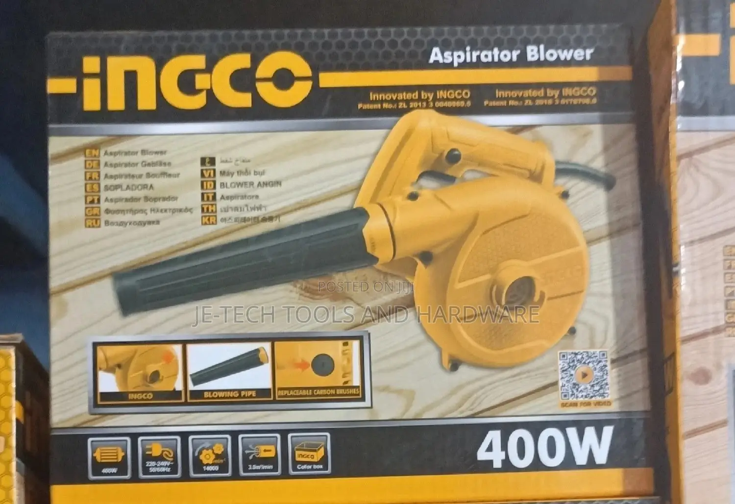 Incgo Aspirator Blower 400watts
