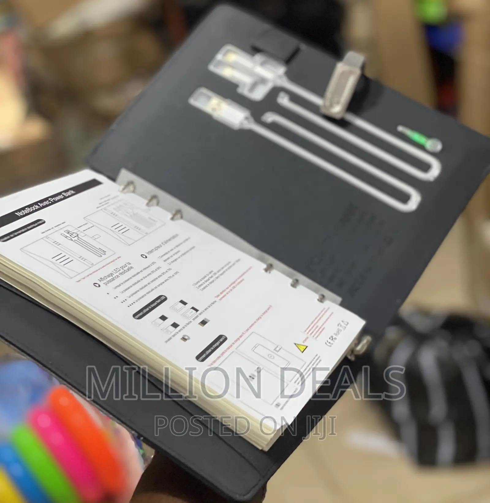 Multifunctional Diary With Power Bank 8000mah