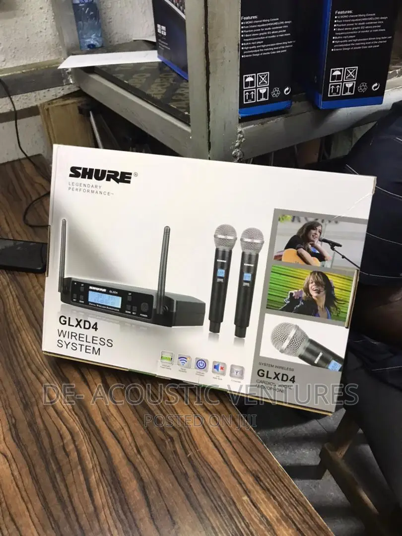Legendary GLDX Shure Wireless Microphone