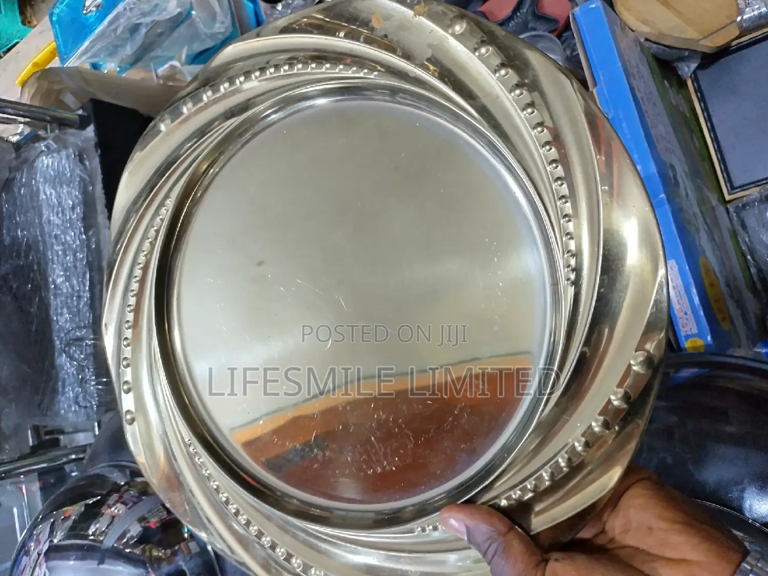 Big Gold Charger Plate